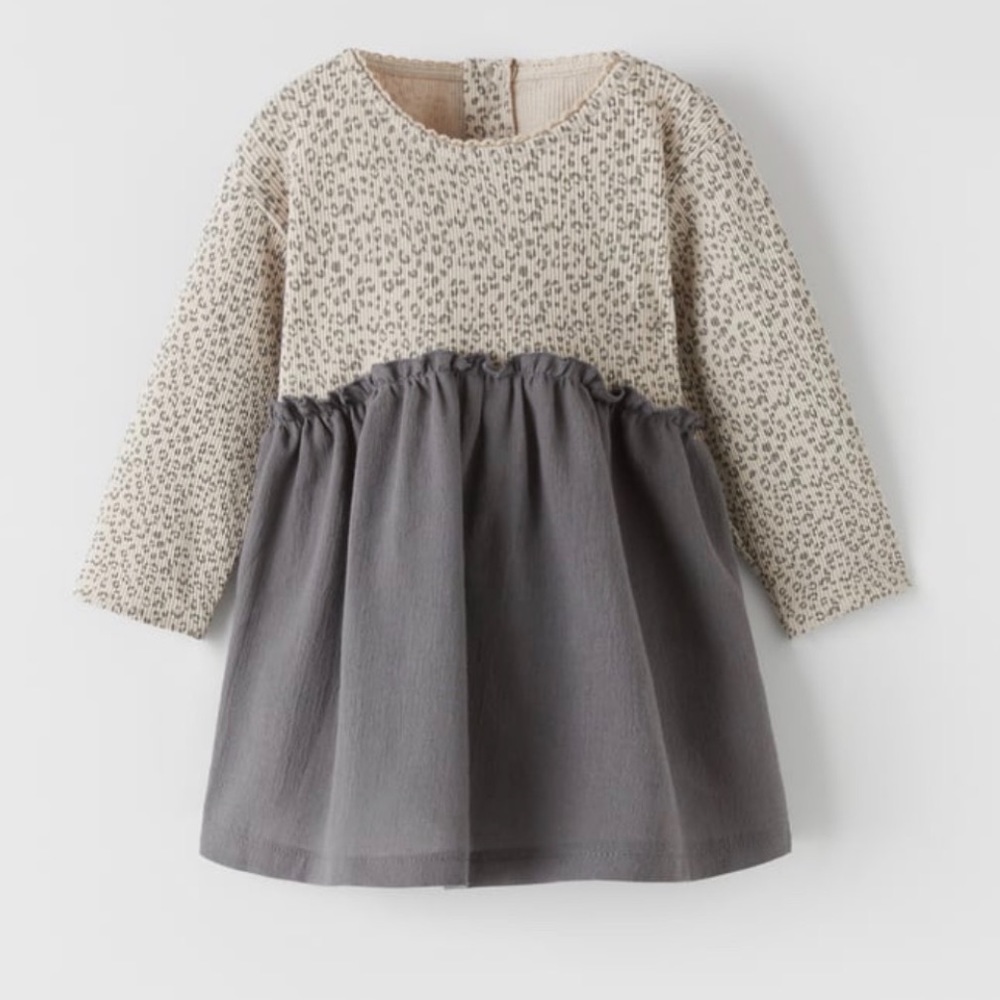 Zara dress animal print